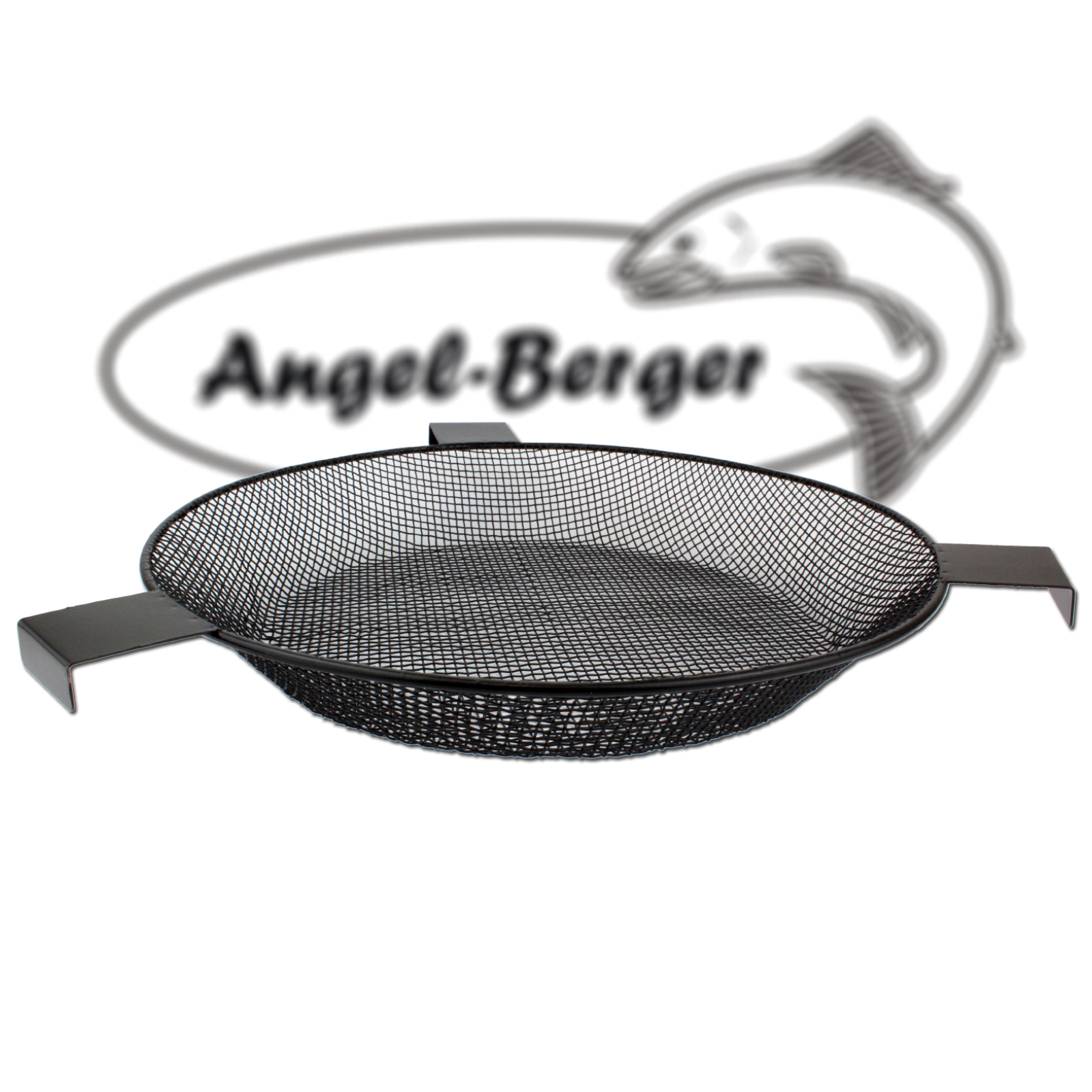 Angel Berger Futtersieb rund 33cm 4x4 für Futtereimer und Angelfutter