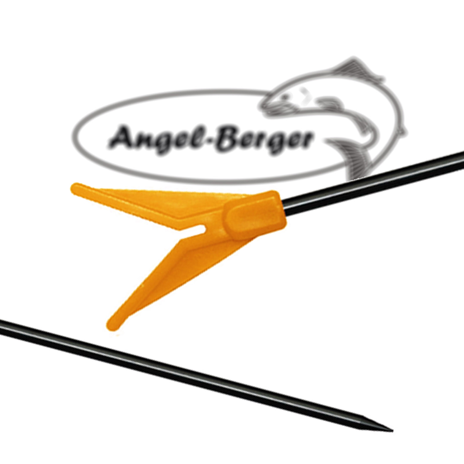 Angel Berger Metall Rutenhalter 60cm 1 Stück