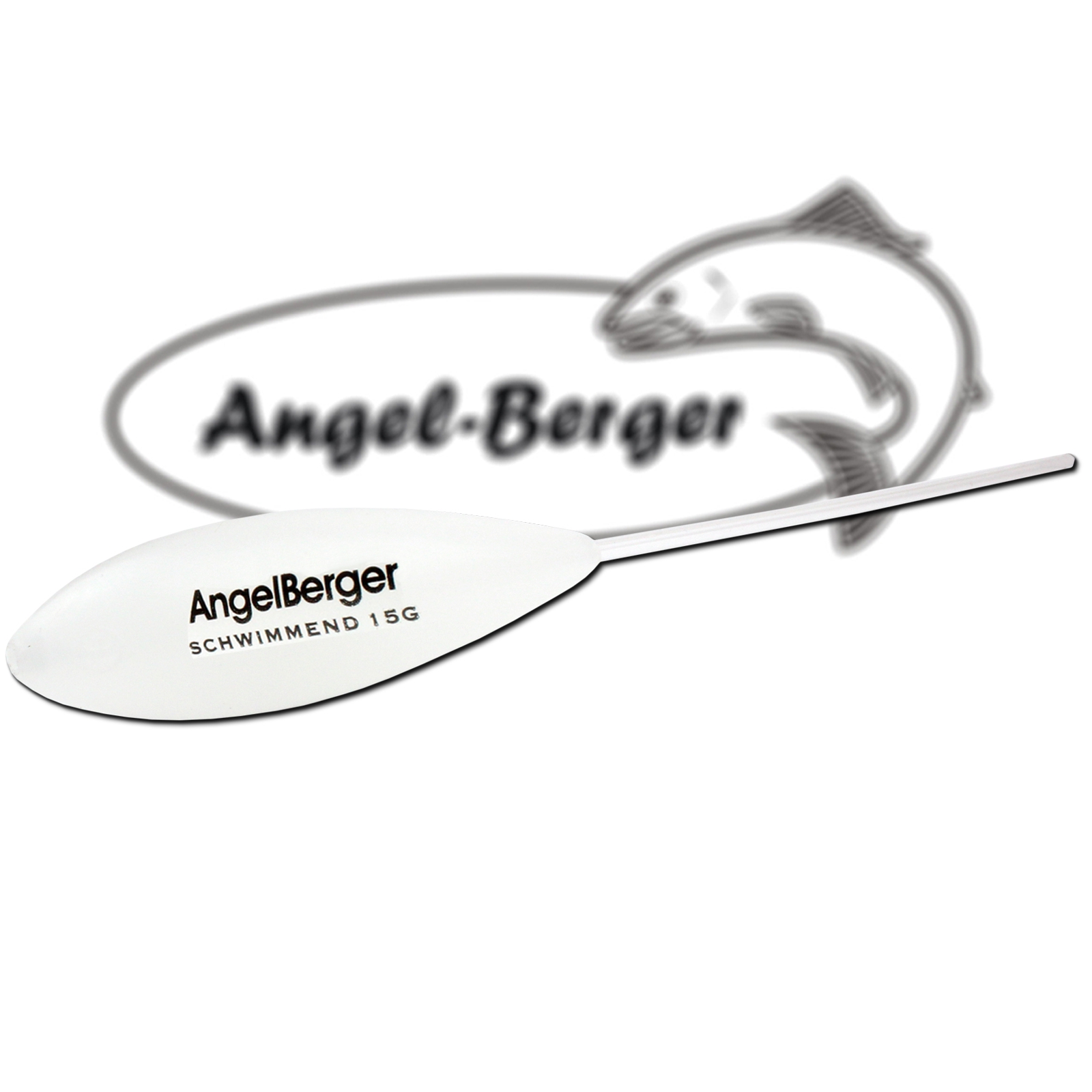Angel Berger Sbirolino schwimmend Weitwurfpose Forellenpose Sbirulino 