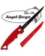 Angel Berger Filetiermesser sehr scharf Angelmesser Fischmesser beschichtet