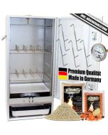 Angel Berger Premium Räucherofen mit Elektroheizung 2300W Räucherschrank Smoker