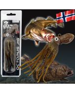 Wild Devil Baits Octopus Jig Brown Glitter Dorsch Heilbutt Seelachs Köder Pilker Meeresangeln 