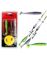 Angel-Berger Wild Devil Baits Texas Carolina Set Texas-Carolina Monatage Ready2Fish Texas Rig Carolina Rig Finesse Montage Zander