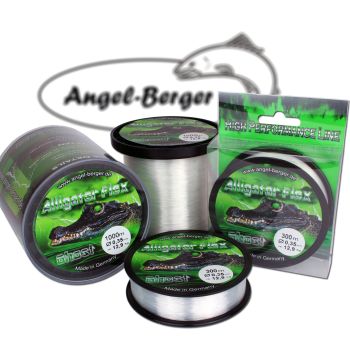 Angel Berger Alligator Flex Ghost 1000m Angelschnur Monofile Schnur 