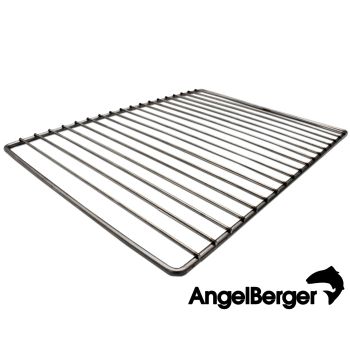 Angel Berger Premium Räucherrost Flachrost 34 x 25 cm Edelstahl
