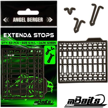 Magic Baits Extenda Stops Boiliestopper Hair Stops Boilie Pellet Köder Stops 