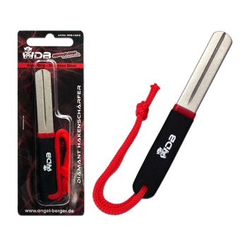 Wild Devil Baits Diamond Hook Sharpener Doppelseitiger Diamant Hakenschärfer Hakenfeile Angelhaken Schärfer 