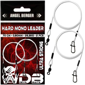 Wild Devil Baits Hard Mono Leader Mono Vorfach Raubfischvorfach 