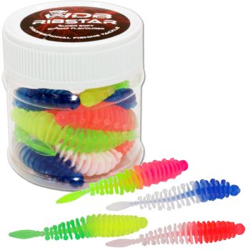 Wild Devil Baits Ribstar Trout Bait Forellenköder Trout Worm Dropshot Köder 