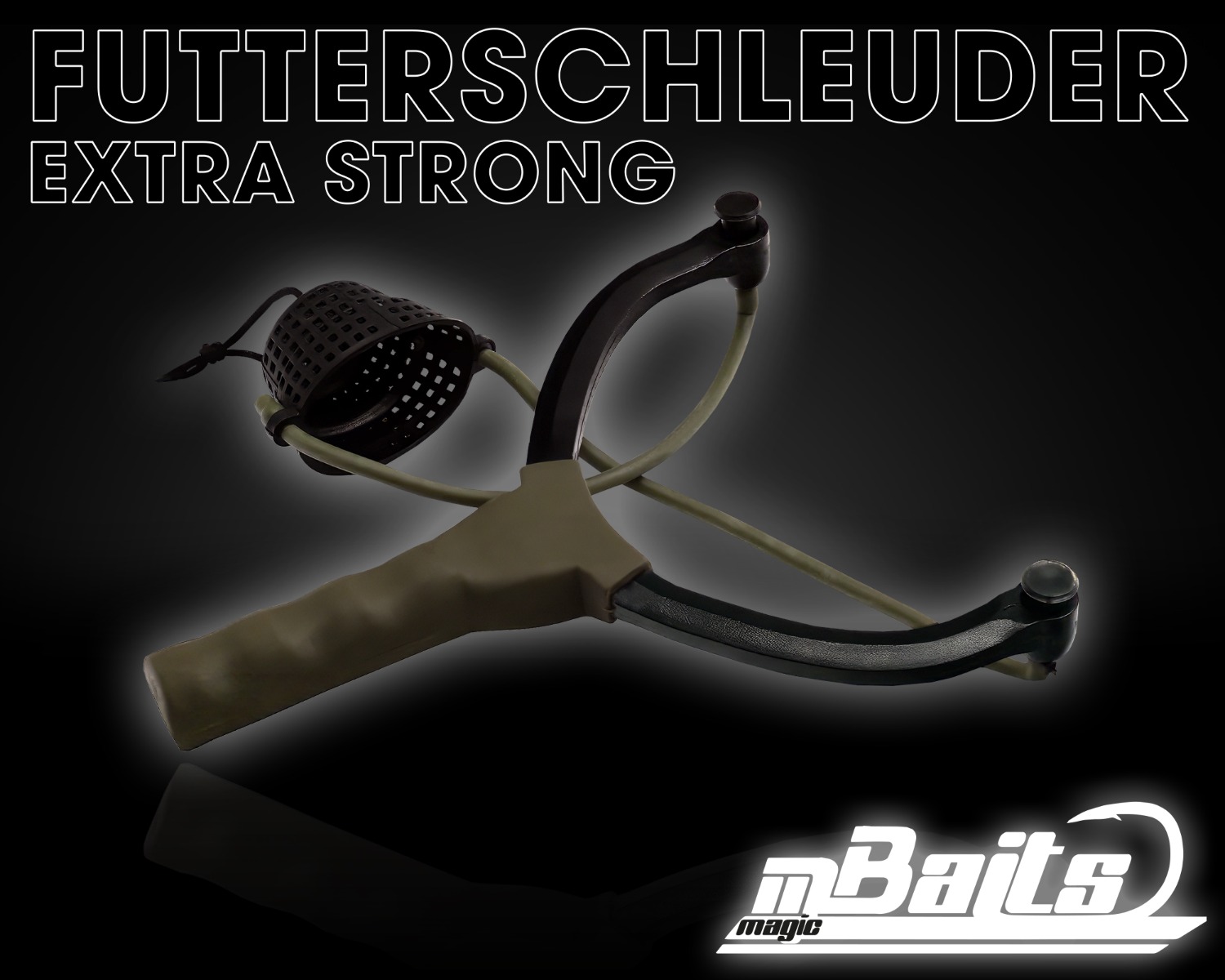 Magic Baits Futterschleuder extra strong Bait Schleuder Katapult Zwille