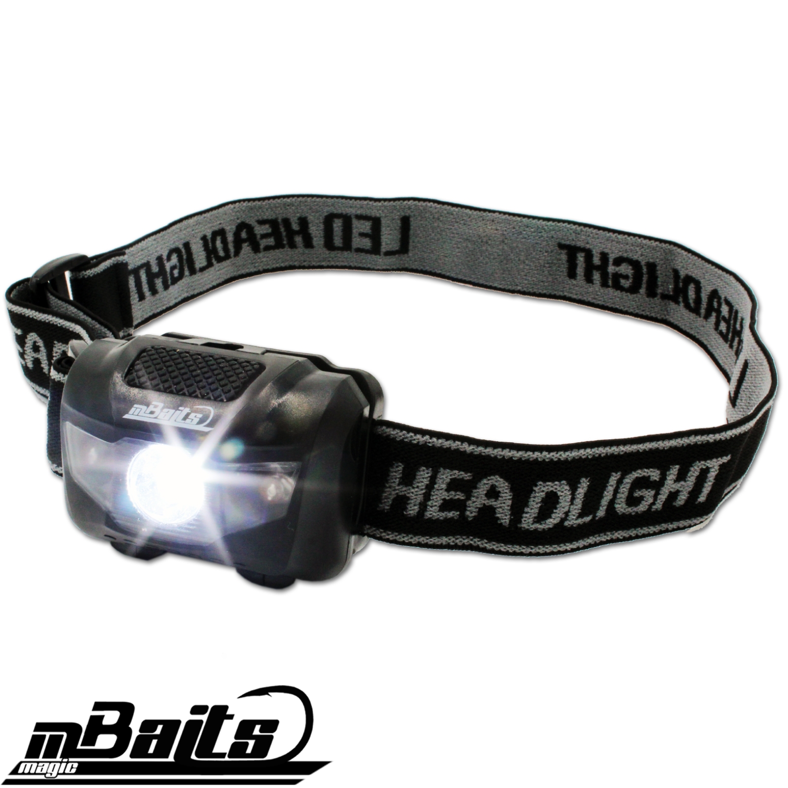 Magic Baits LED Headlamp Multicolor Stirnlampe Kopflampe Angellampe 