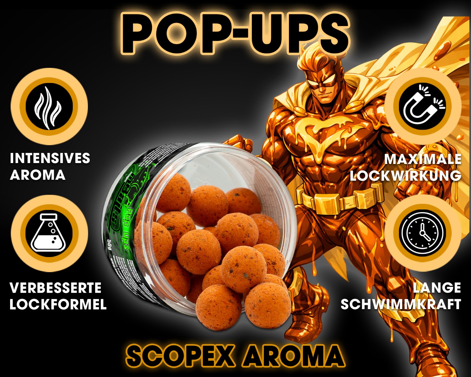 Magic Baits Pop Ups Scopex 