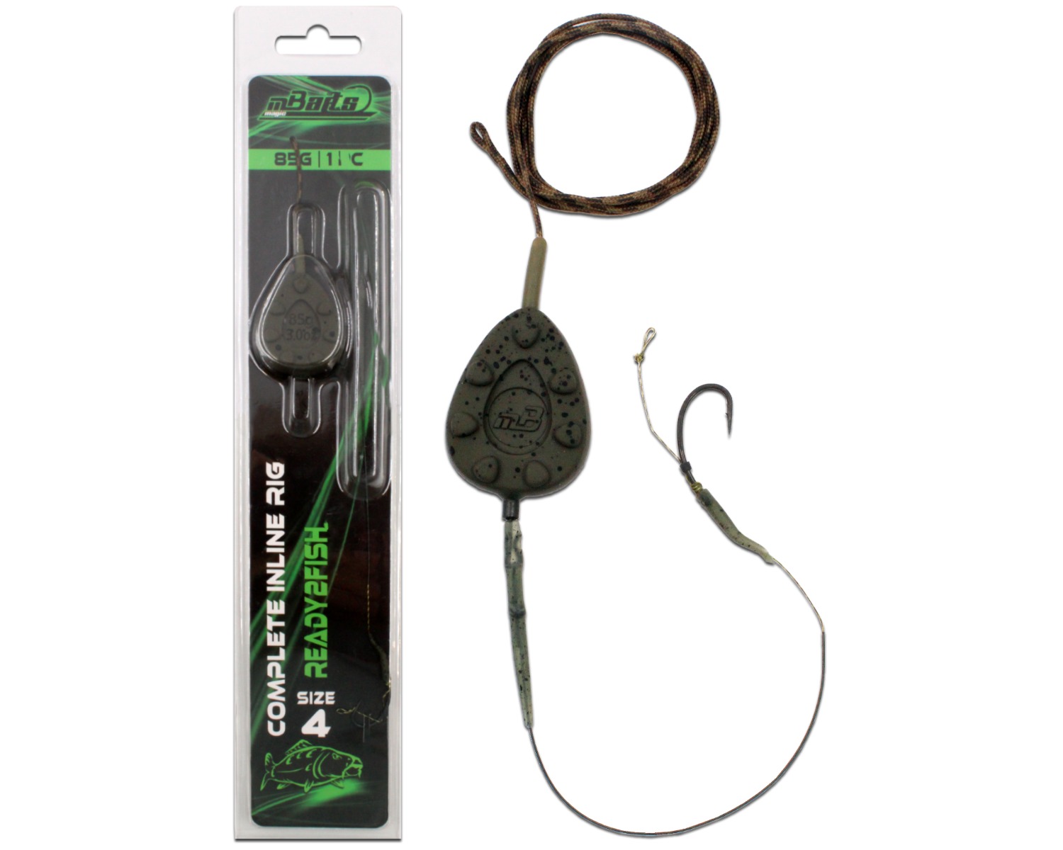 Magic Baits Ready2Fish Complete Inline Rig Karpfenmontage Carptackle