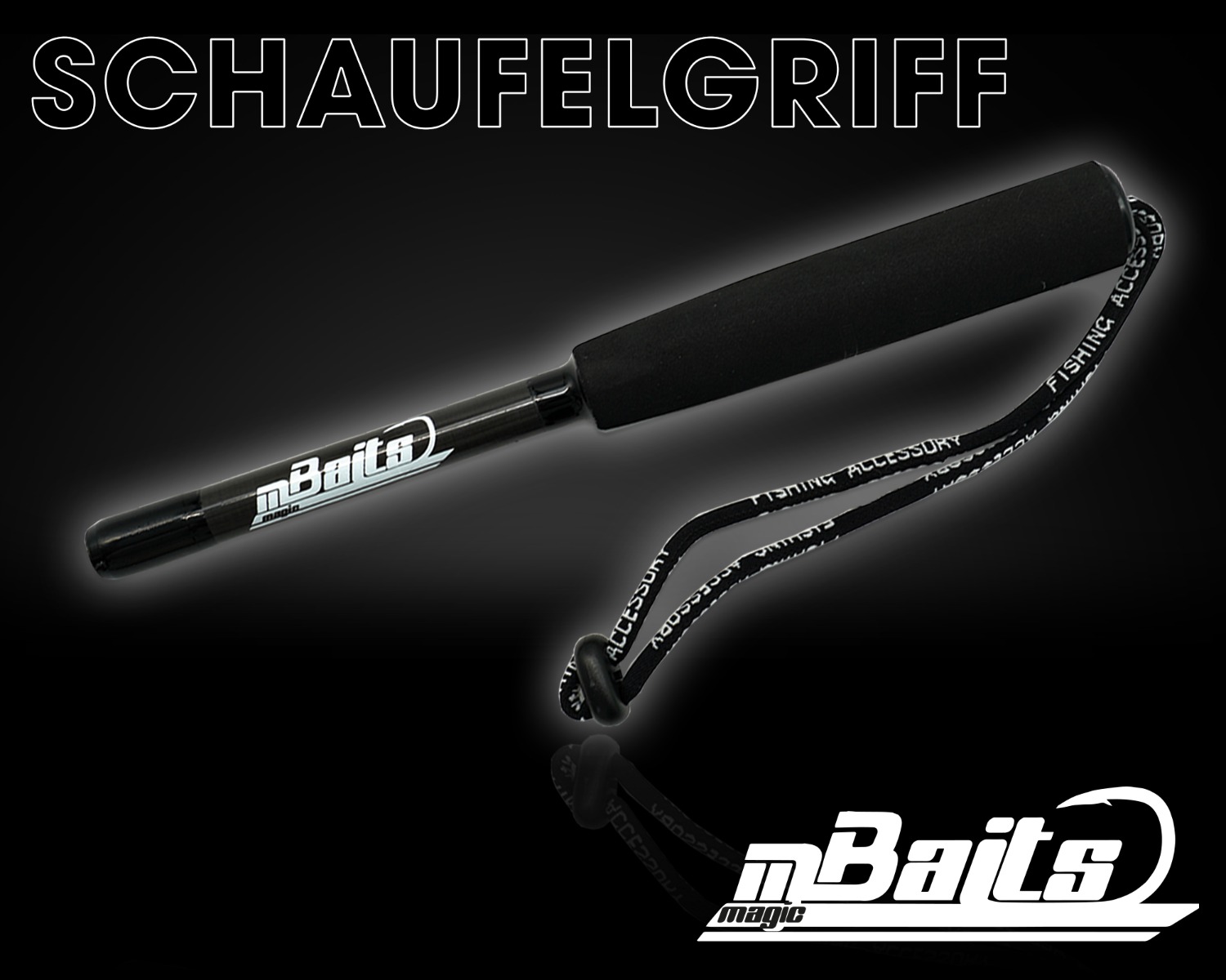 Magic Baits Schaufelgriff Bait Spoon Handle Futterschaufel Griff Bait Spoon Futterkelle zum Karpfenangeln