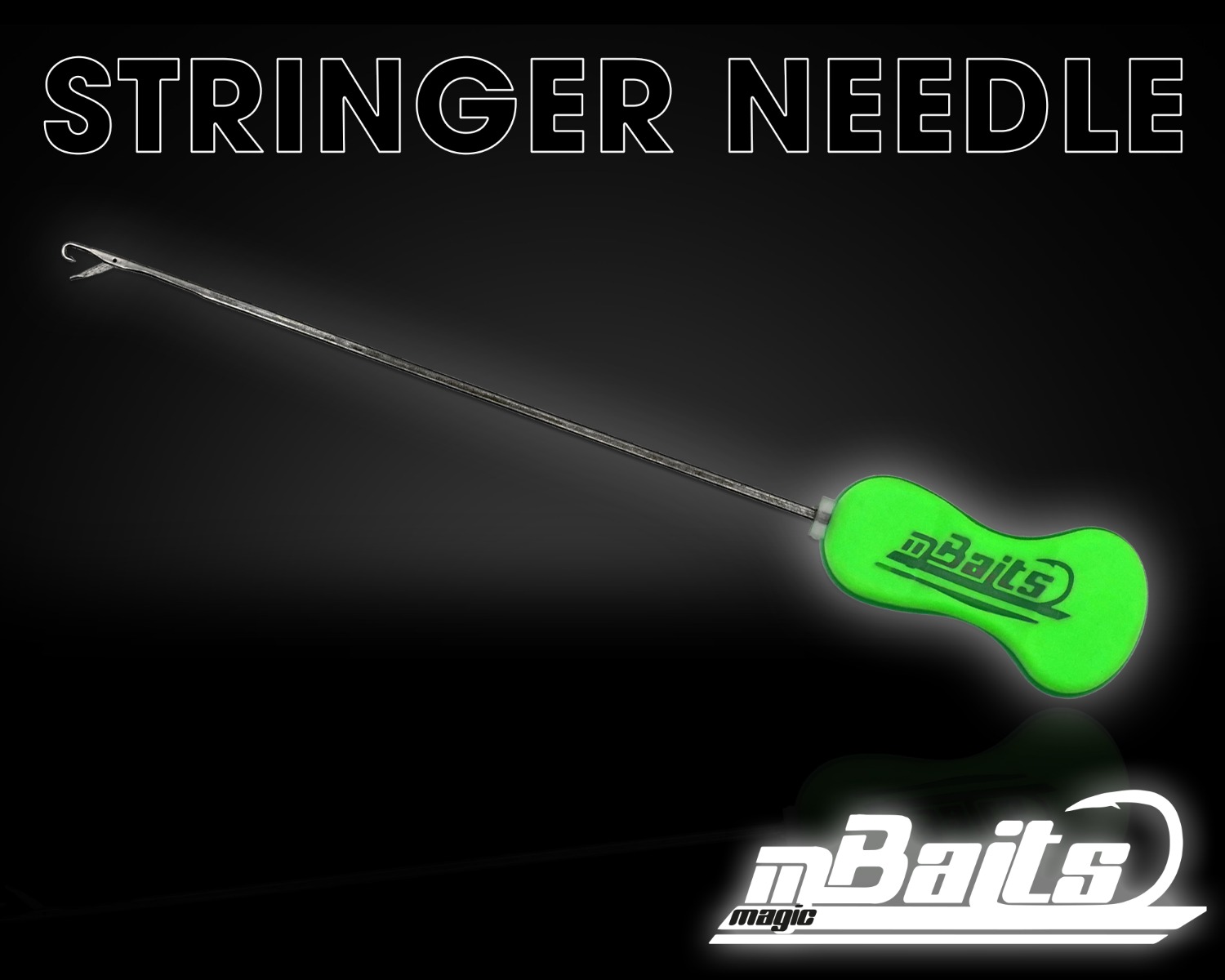 Magic Baits Stringer Needle Boilienadel Ködernadel Bait Needle Nadel für Karpfenangeln Baiting Carp Tackle