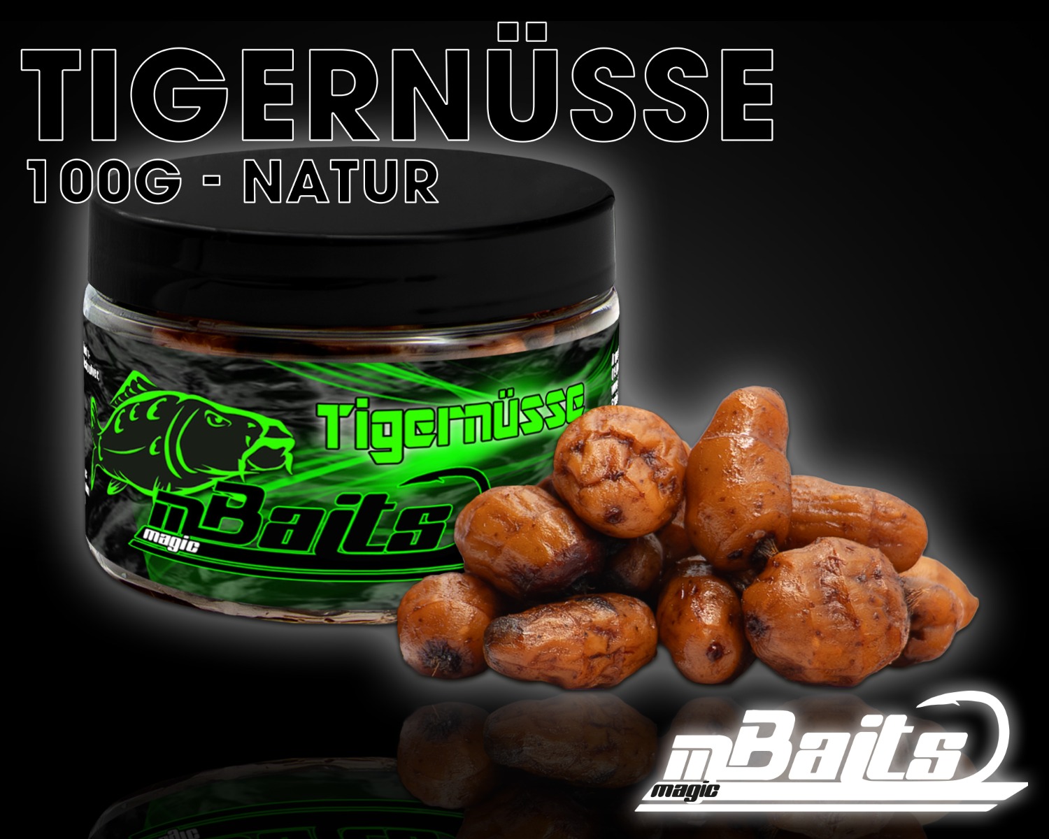 Magic Baits Tigernüsse 100g in verschiedenen Sorten Tigernuts Tigernuss