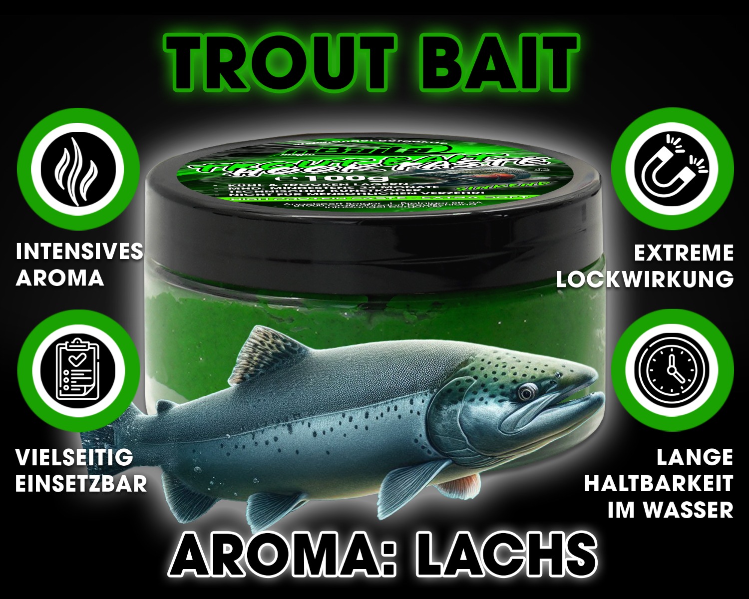 Magic Baits Trout Bait Sinking Lachs