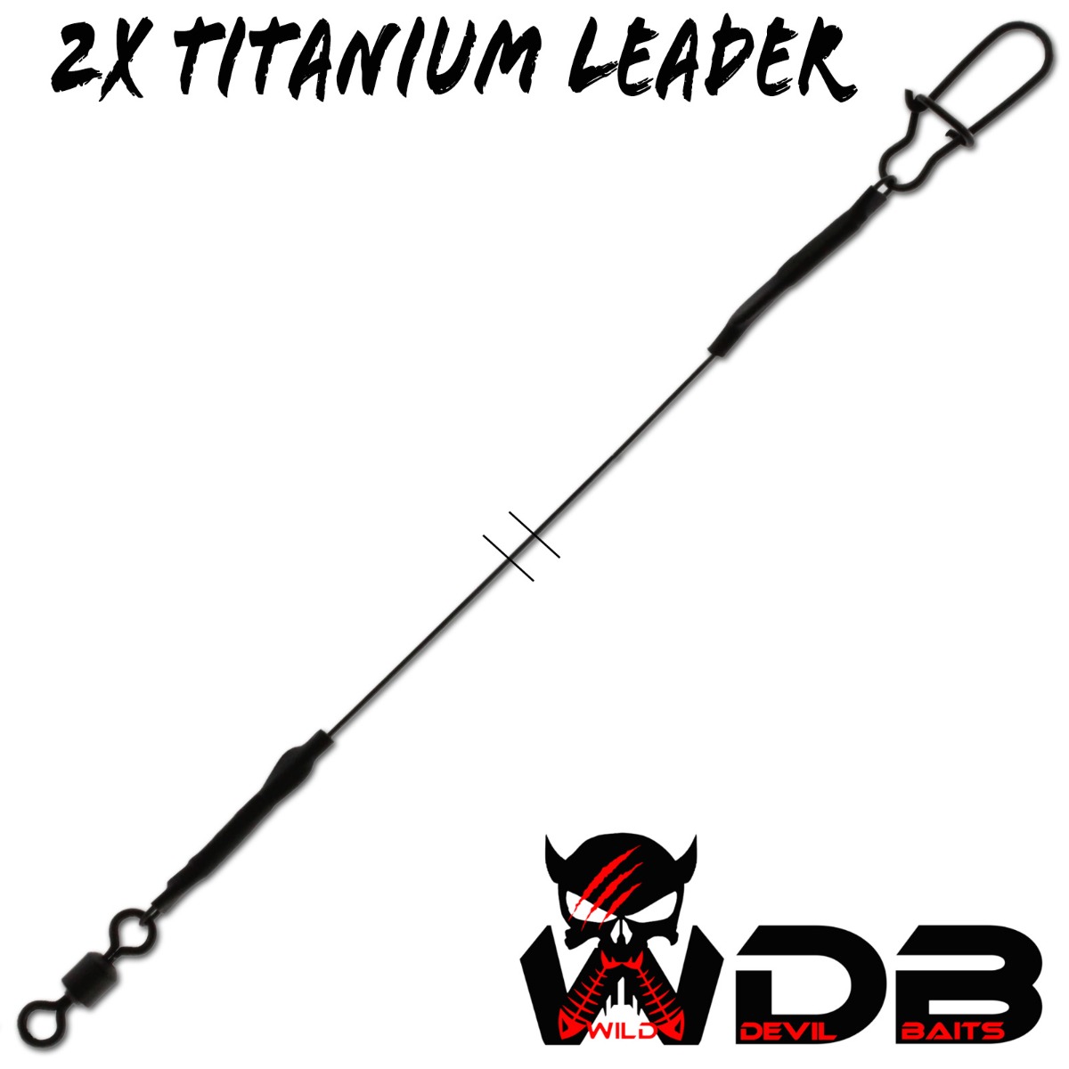 Wild Devil Baits Titanium Leader Titan Vorfach Stahlvorfach Raubfischvorfach